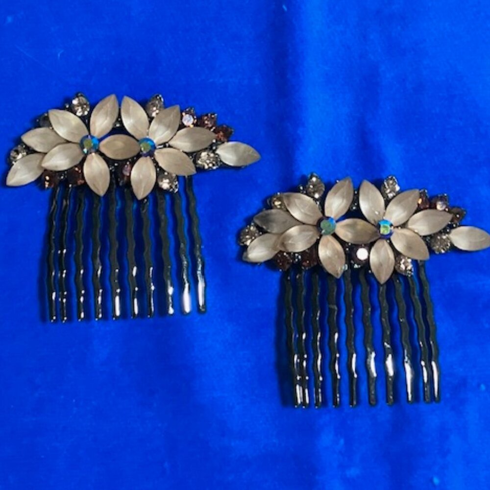 Vintage Floral Elegant Hair Comb